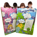 ⁦Tablette Magique Éducative LCD pour Enfants avec 20 Papiers de Dessins - اللوحة السحرية التعليمية للأطفال مع قوالب الرسم⁩ - الصورة ⁦7⁩