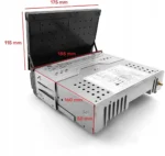 ⁦DVD Lecteur MP5 de Contrôle Central Rétractable pour Voiture - مشغل راديو قابل للفتح⁩ - الصورة ⁦2⁩