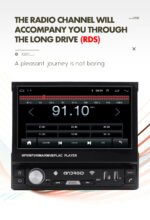 ⁦DVD Lecteur MP5 de Contrôle Central Rétractable pour Voiture - مشغل راديو قابل للفتح⁩ - الصورة ⁦10⁩