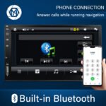 ⁦Autoradio MP5 G-555 avec CarPlay et Android Auto - مشغل راديو وسائط السيارة⁩ - الصورة ⁦10⁩