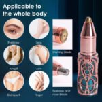 ⁦Épilateur Facial et Sourcils Rechargeable 3-en-1 - جهاز إزالة شعر الوجه والحواجب الاحترافي⁩ - الصورة ⁦4⁩