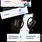 ⁦Écouteurs sans fil Monster Aura Fit GT29 Open-Back Ai Traduction - سماعات اللاسلكية بنظام الترجمة⁩ - الصورة ⁦9⁩