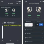 ⁦Écouteurs sans fil Monster Aura Fit GT29 Open-Back Ai Traduction - سماعات اللاسلكية بنظام الترجمة⁩ - الصورة ⁦10⁩