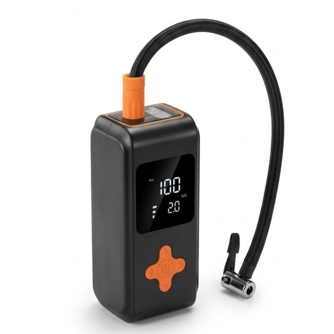⁦Gonfleur de pneus portable sans fil arrêt automatique MK-330 - جهاز ضغط العجلات محمول⁩ - الصورة ⁦9⁩