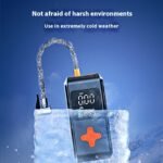 ⁦Gonfleur de pneus portable sans fil arrêt automatique MK-330 - جهاز ضغط العجلات محمول⁩ - الصورة ⁦8⁩