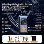 ⁦Gonfleur de pneus portable sans fil arrêt automatique MK-330 - جهاز ضغط العجلات محمول⁩ - الصورة ⁦10⁩