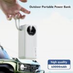 ⁦Power Bank Hoco J-005 Premium 40000mAh - باور بانك حجم كبير بسعة 40,000 مللي أمبير⁩ - الصورة ⁦8⁩