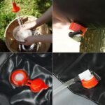 ⁦Sac de douche solaire avec pommeau de douche interchangeable 20L - حقيبة الاستحمام الشمسية المحمولة سعة 20 لتر⁩ - الصورة ⁦4⁩