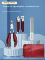 ⁦Kit de Manucure et Pédicure Professionnel (4 Pièces) - طقم العناية بالأظافر والمانيكير المكون من 4 قطع⁩ - الصورة ⁦2⁩