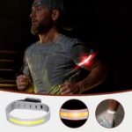 ⁦Brassard Lumineux LED Rechargeable pour Sport et Sécurité - سوار الإضاءة الرياضي الذكي للأمان⁩ - الصورة ⁦6⁩