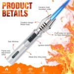 ⁦Mini Briquet Torche Professionnel à Jet Flamme - ولاعة مقاومة للرياح (1300 درجة)⁩ - الصورة ⁦11⁩