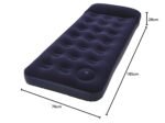 ⁦Matelas Gonflable avec Pompe à Pied Intégrée (185x76cm) - مرتبة النوم الهوائية المتطورة مع مضخة قدم مدمجة⁩ - الصورة ⁦3⁩