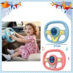⁦Jouet Volant Interactif pour Enfants KX3702 - لعبة مقود القيادة التفاعلية للأطفال (تعليمية وممتعة)⁩ - الصورة ⁦7⁩