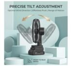 ⁦Ventilateur de Table Rechargeable avec Batterie Lithium 24V - مروحة مع بطارية كبيرة قابلة للشحن⁩ - الصورة ⁦5⁩