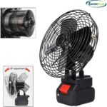 ⁦Ventilateur de Table Rechargeable avec Batterie Lithium 24V - مروحة مع بطارية كبيرة قابلة للشحن⁩ - الصورة ⁦2⁩