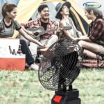⁦Ventilateur de Table Rechargeable avec Batterie Lithium 24V - مروحة مع بطارية كبيرة قابلة للشحن⁩ - الصورة ⁦13⁩