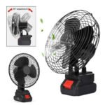 Ventilateur de Table Rechargeable avec Batterie Lithium 24V - مروحة مع بطارية كبيرة قابلة للشحن