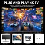 ⁦TV Box & Game Console M77 Ultra HD avec Deux Manettes et Télécommande - جهاز الترفيه والألعاب المتكامل⁩ - الصورة ⁦8⁩