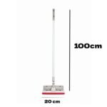 ⁦Balai Frottoir Vitre FIRLA avec Tête Rotative - ممسحة الزجاج برأس دوار ومقبض طويل⁩ - الصورة ⁦6⁩