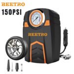 Compresseur de Voiture BEETRO BE0172 150 PSI - مضخة وضاغط الهواء للسيارات بقوة 100 واط