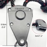 ⁦Corde à Cliquet à Poulie Robuste Multi-Usages - حبال بكرة الرافعة شديدة التحمل (قوة رفـع 220 كغ)⁩ - الصورة ⁦8⁩