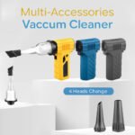 ⁦Souffleur Turbo et Aspirateur Portable F036-1 avec Accessoires - منفاخ ومكنسة الهواء التوربينية المحمولة (2 في 1)⁩ - الصورة ⁦6⁩