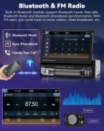 ⁦Autoradio Rétractable Tactile 7 Pouces Wireless CarPlay Android Auto 32+2GB - راديو السيارة الذكي بنظام أندرويد وشاشة 7 بوصة قابلة للطي⁩ - الصورة ⁦7⁩