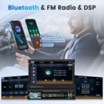 ⁦Autoradio Rétractable Tactile 7 Pouces Wireless CarPlay Android Auto 32+2GB - راديو السيارة الذكي بنظام أندرويد وشاشة 7 بوصة قابلة للطي⁩ - الصورة ⁦4⁩