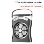 ⁦Ventilateur Brumisateur de Bureau Portable USB avec Éclairage - مروحة المكتب الذكية برذاذ الماء والترطيب بـ 3 سرعات⁩ - الصورة ⁦7⁩