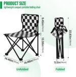 ⁦Ensemble de Camping Pliable Table et 2 Chaises Portables - طقم تخييم ونزهات قابل للطي (طاولة + كرسيين)⁩ - الصورة ⁦8⁩