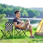 ⁦Ensemble de Camping Pliable Table et 2 Chaises Portables - طقم تخييم ونزهات قابل للطي (طاولة + كرسيين)⁩ - الصورة ⁦6⁩