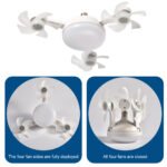 ⁦Ventilateur de Plafond LED Style Drone avec Télécommande - مصباح ومروحة السقف الذكية بتصميم درون⁩ - الصورة ⁦9⁩