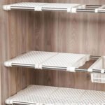 ⁦Étagère de placard mural extensible tuyau télescopique 1Pcs - رف خزانة حائط قابل للتمديد مزود بأنبوب تلسكوبي⁩ - الصورة ⁦5⁩