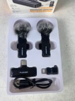 ⁦Microphone cravate sans fil Plokama VM-20 2,4 GHz - ارتقِ بصوتك إلى المستوى الاحترافي مع ميكروفون اللاسلكي المزدوج⁩ - الصورة ⁦8⁩