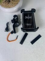 ⁦Support Téléphone avec Haut-parleur Induction et Charge Sans Fil - حامل هاتف ذكي متعدد الوظائف مع مكبر صوت وشاحن لاسلكي⁩ - الصورة ⁦2⁩