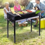 ⁦Grand Barbecue Portable Rectangulaire en acier inoxydable – شواية حجم كبير⁩ - الصورة ⁦4⁩