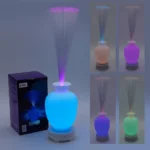 ⁦مصباح الألياف الضوئية الذكي RGB مع جهاز تحكم عن بُعد + موزّع عطور أنيق⁩ - الصورة ⁦2⁩
