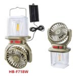 ⁦Lanterne et Ventilateur de Camping Solaire Rechargeable - فانوس ومروحة التخييم بالطاقة الشمسية 2 في 1⁩ - الصورة ⁦9⁩