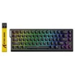 ⁦Clavier Gaming Magnétique ATTACK SHARK X68HE 60% avec Rapid Trigger et 8000Hz - لوحة مفاتيح المغناطيسية⁩ - الصورة ⁦9⁩