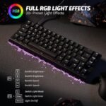 ⁦Clavier Gaming Magnétique ATTACK SHARK X68HE 60% avec Rapid Trigger et 8000Hz - لوحة مفاتيح المغناطيسية⁩ - الصورة ⁦7⁩