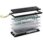 ⁦Clavier Gaming Magnétique ATTACK SHARK X68HE 60% avec Rapid Trigger et 8000Hz - لوحة مفاتيح المغناطيسية⁩ - الصورة ⁦3⁩