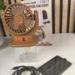 ⁦Lanterne et Ventilateur de Camping Solaire Rechargeable - فانوس ومروحة التخييم بالطاقة الشمسية 2 في 1⁩ - الصورة ⁦2⁩