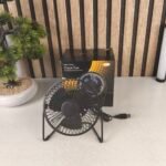 ⁦Ventilateur de Bureau LED avec Affichage de l'Heure et de la Température - مروحة المكتب الذكية بعرض الوقت ودرجة الحرارة⁩ - الصورة ⁦2⁩