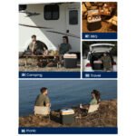 ⁦Glacière et Réchauffeur Thermoélectrique Portable 28L avec Roues - ثلاجة وسخان متنقل سعة 28 لتر⁩ - الصورة ⁦7⁩