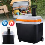 Glacière et Réchauffeur Thermoélectrique Portable 28L avec Roues - ثلاجة وسخان متنقل سعة 28 لتر
