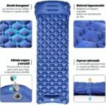 ⁦Matelas de Camping Gonflable Portable - فراش التخييم الهوائي القابل للنفخ بالقدم مع وسادة مدمجة⁩ - الصورة ⁦12⁩