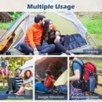 ⁦Matelas de Camping Gonflable Portable - فراش التخييم الهوائي القابل للنفخ بالقدم مع وسادة مدمجة⁩ - الصورة ⁦6⁩
