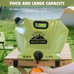 ⁦Réservoir d'Eau Pliable 8L Portable pour Camping et Randonnée - خزان مياه قابل للطي سعة 8 لتر للرحلات والخرجات⁩ - الصورة ⁦3⁩