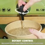 ⁦Réservoir d'Eau Pliable 8L Portable pour Camping et Randonnée - خزان مياه قابل للطي سعة 8 لتر للرحلات والخرجات⁩ - الصورة ⁦5⁩