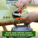 ⁦Réservoir d'Eau Pliable 8L Portable pour Camping et Randonnée - خزان مياه قابل للطي سعة 8 لتر للرحلات والخرجات⁩ - الصورة ⁦8⁩